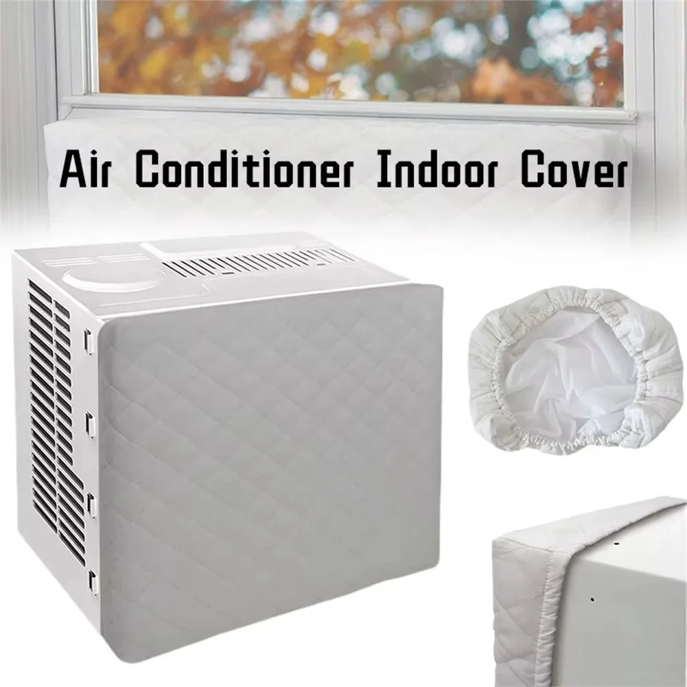 

1pc Air Conditioner Cover Indoor Heat Insulation Air Conditioner Cover Dust Cover For Air Conditioner Indoor Unit Heater