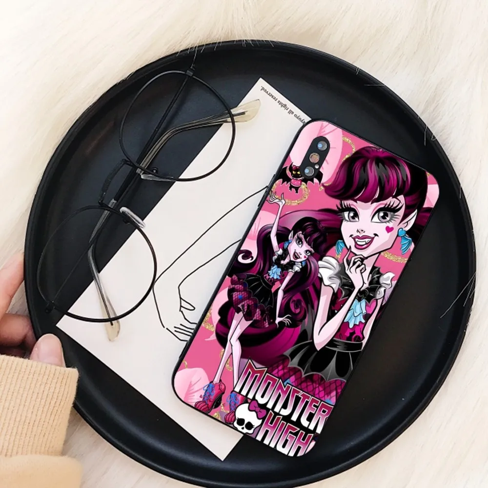 M-Monsters H-High Anime Phone Case For IPhone 16 15 14 11 12 13 Mini Pro XS Max Cover 6 7 8 Plus X Funda Shell