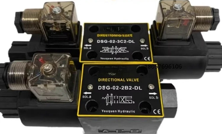 

Parts for DSG-02-3C2-DL numerical control lathe Solenoid valve DSG-02-2B2 3C4 5 60-DL-AC220