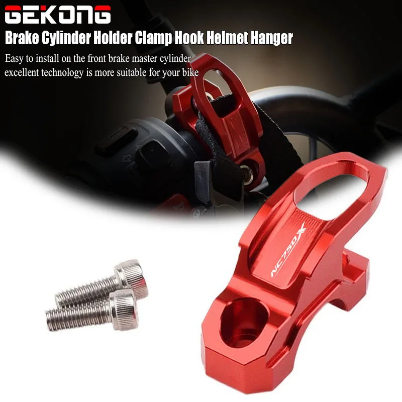 

Для Honda Nc750X Nc700X Nc700 Nc750 Nc 700x 750x аксессуары для мотоциклов с ЧПУ алюминиевый крючок для шлема держатель зажим кронштейн цилиндр