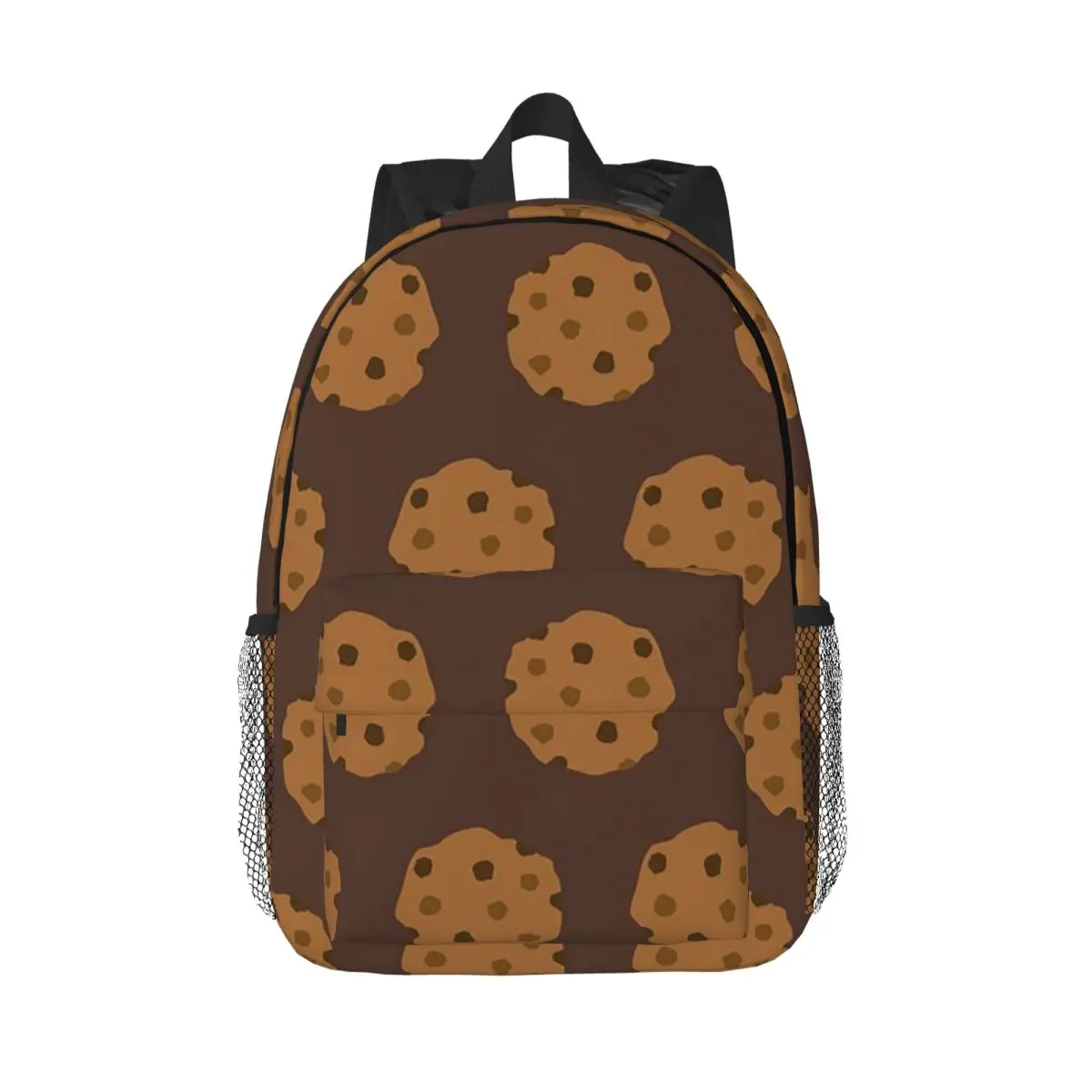 Cookies Chocolate Cookie Backpack Daypack Large Capacity Boys Girls BookBag Shoulder Bags for Men Women Children School Bag