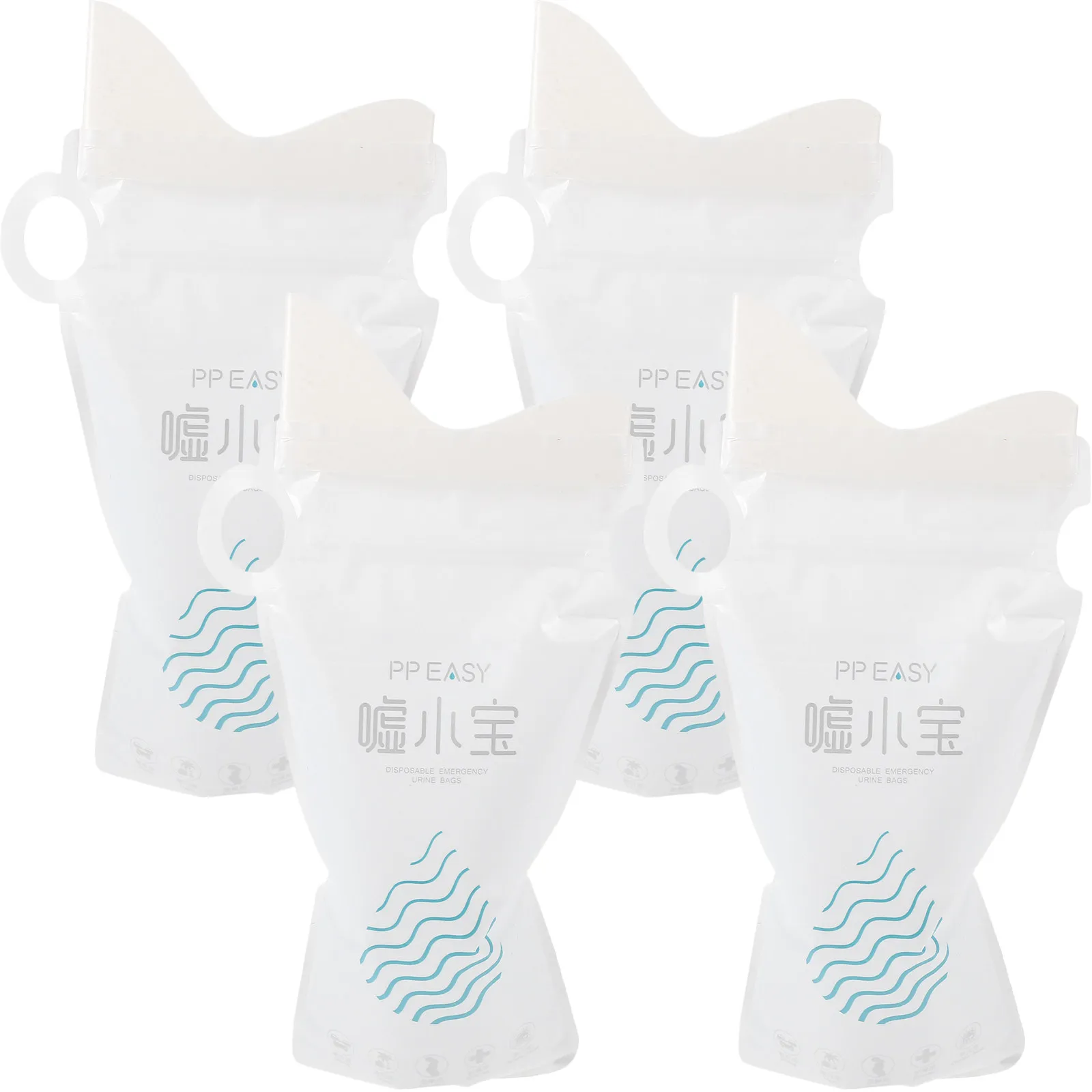 

4Pcs Disposable Urine Bags Super Absorbent Leakproof Emergency Pee Bags for Car Travel Camping Outdoor Use Portable Unisex