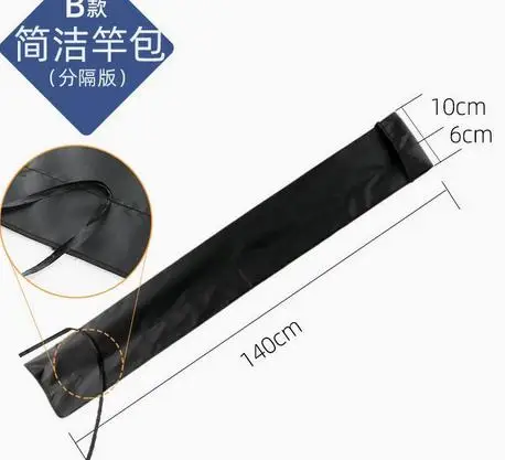 

Fishing Rod Bag Accessory Storage Pole Gloves Sock Holder Case Sleeve Black Carrier Travel