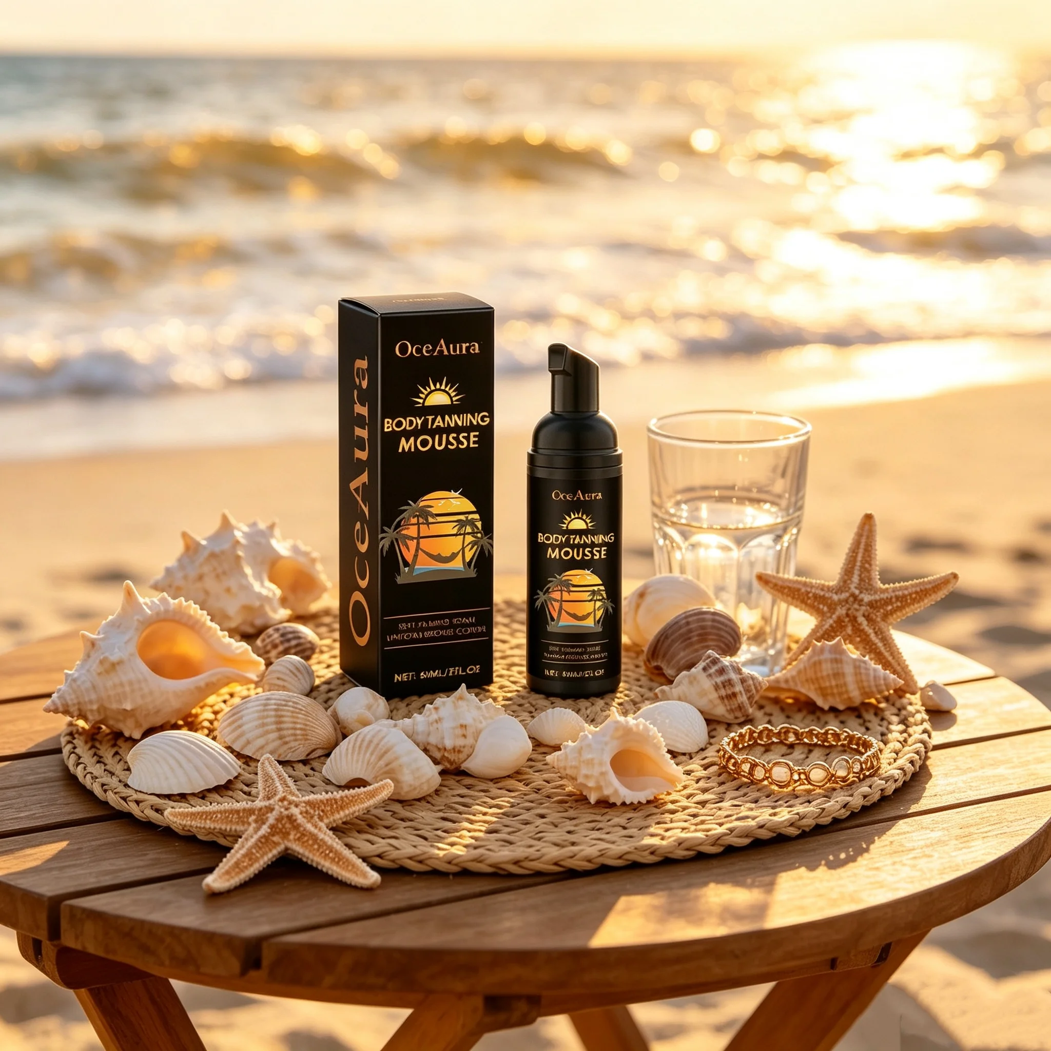 New Tanning Mousse Without Sun For Black Girls Waterproof Lasting Beach Outdoor Sunless Quick Dry Natural Tanning Wheat Mousses