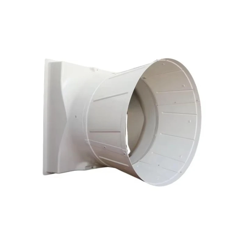 Wall mounted axial flow fan with high-speed exhaust is suitable for cooling workshops, greenhouses, and warehouses