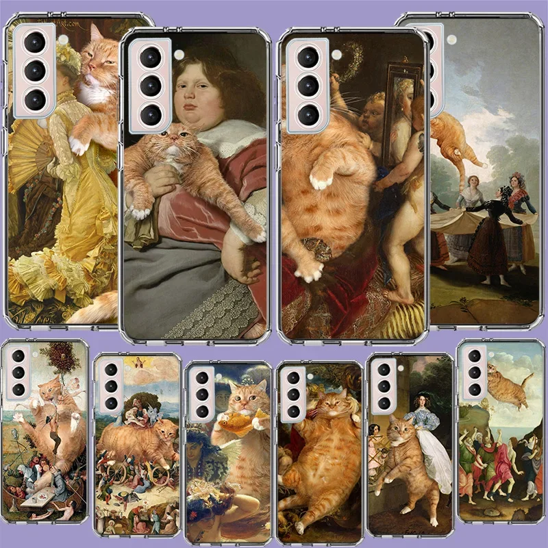 Hieronymus Bosch Art Painting Bumper Phone Case For Samsung Galaxy S24 S23 Ultra Capa Shell S22+ S21 Plus S20 FE S10 Lite S10E S