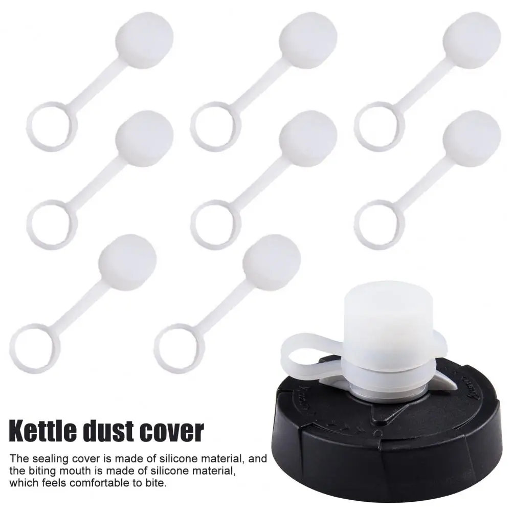 Kettle Dust Cover Bike Bottle Cover 2pcs Heat-resistant Silicone Water Bottle Mud Caps Bpa Free Food Grade Dustproof for Outdoor