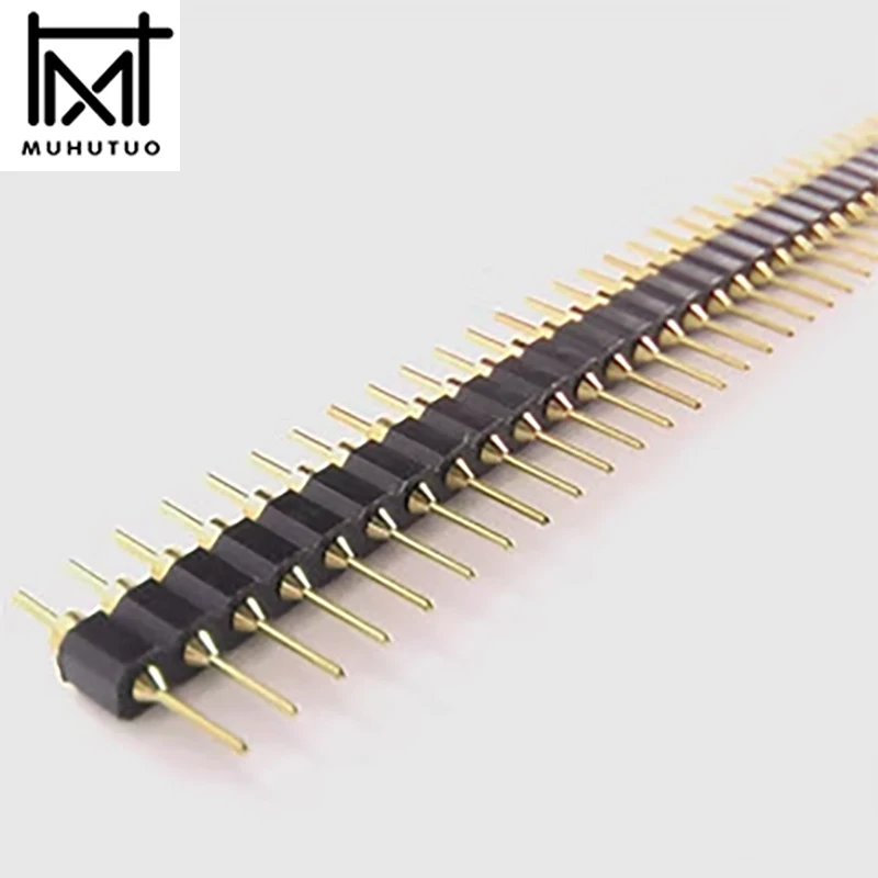 1 قطعة إبرة مستديرة أصلية جديدة برأسين ، إبرة صف مستديرة ، إبرة مستديرة صف واحد ، تباعد 2.54 مللي متر ، 1*40P