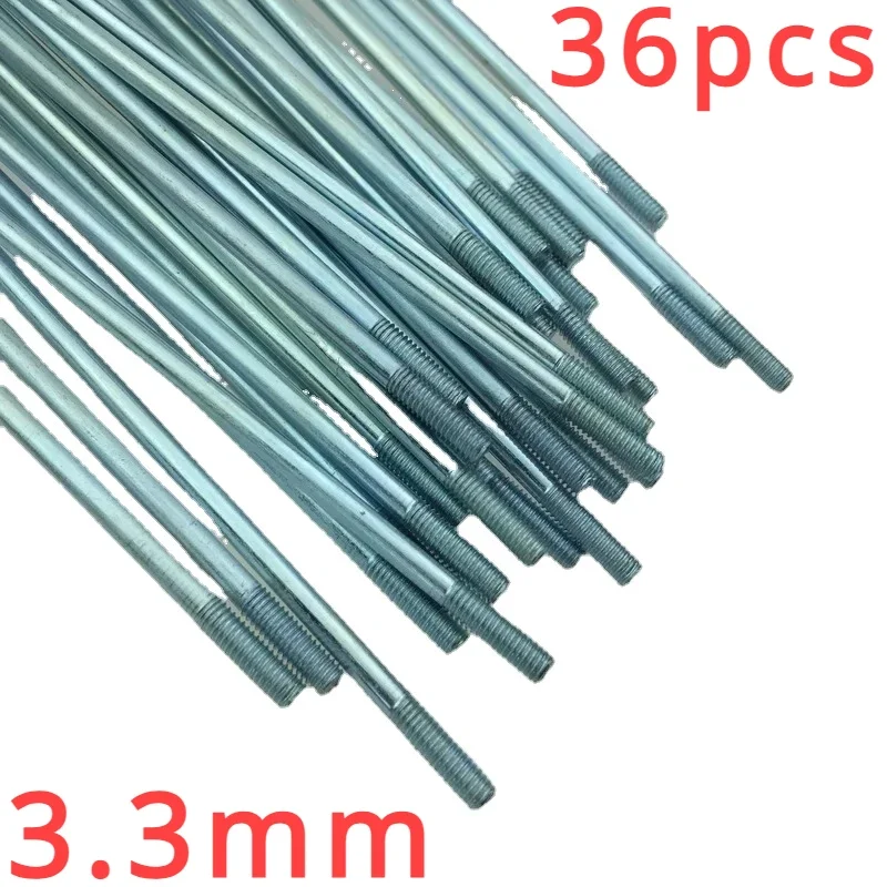 

36 шт. 3,3 мм для CQR150 250, гоночный мотоцикл повышенной проходимости, передний и задний 16/17/18/19/21 дюймов, обод, прямой проволочный велосипед