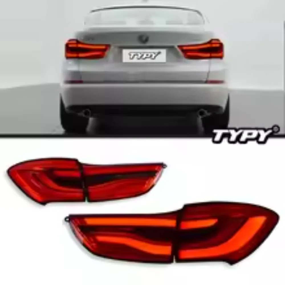 

TYPY Задний фонарь для BMW F07 5-Series GT Светодиодный задний фонарь 2014-2017 GT Задний противотуманный тормозной сигнал поворота Автомобильные аксессуары