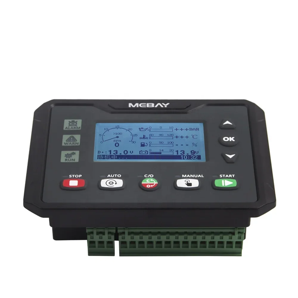 Replace HGM4010 DSE4610 DC40S Mabey  Gas Gasoline Generator Engine Controller Module Panel DC42S Replace HGM4020 DSE4620