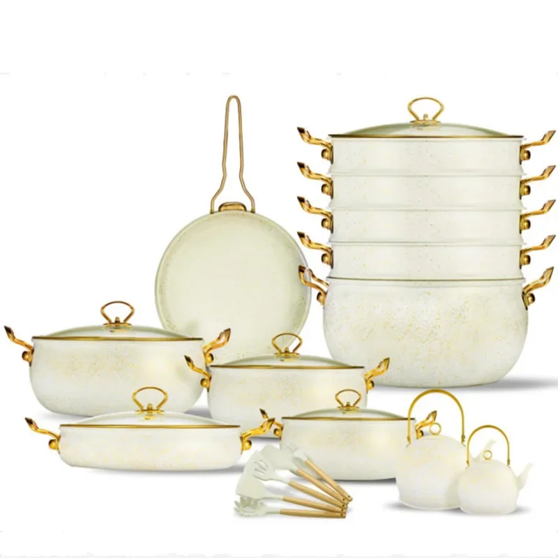 

Granite Marble Non-stick Set Pot