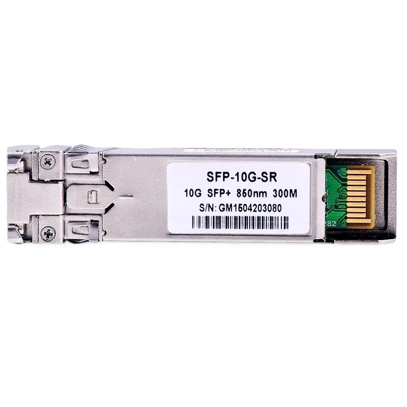 

10 SR SFP+LC Transceiver 10G 850nm MMF Multimode SFP Module，up to 300m for Cisco SFP-10-SR,Ubiquiti Unifi，Mikrotik，TP-Link