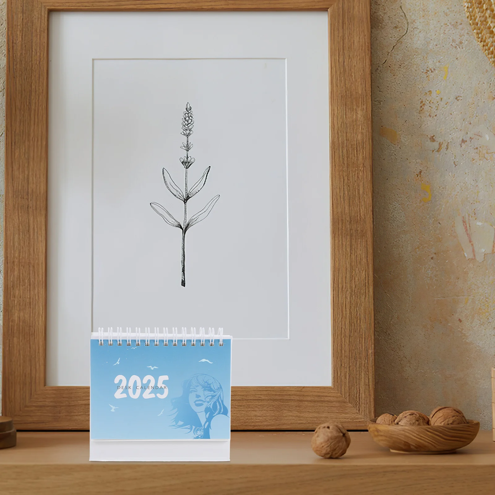 

Настольный календарь-планер 2025: Лунный мини-календарь на стол, органайзер «Год Змеи»