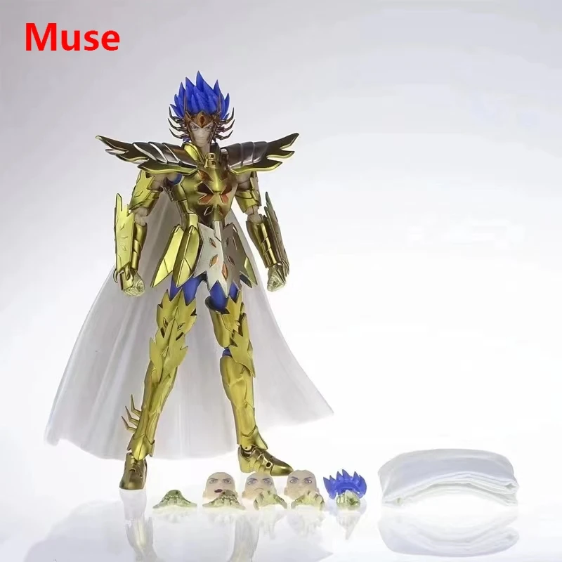 Figurine d'Action des oral aliers du Zodiaque, Modèle Saint Seiya Myth grill EX Cancer Manigoldo Lost Canvas/LC Gold, ShineTime/ST, en Stock