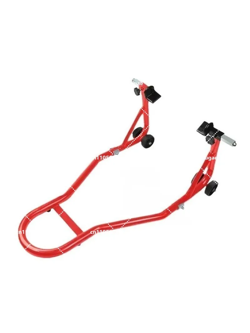 Motorcycle Wheel Stand Paddock Lift Jack for Front and Rear Swingarm Parking Rack Holder