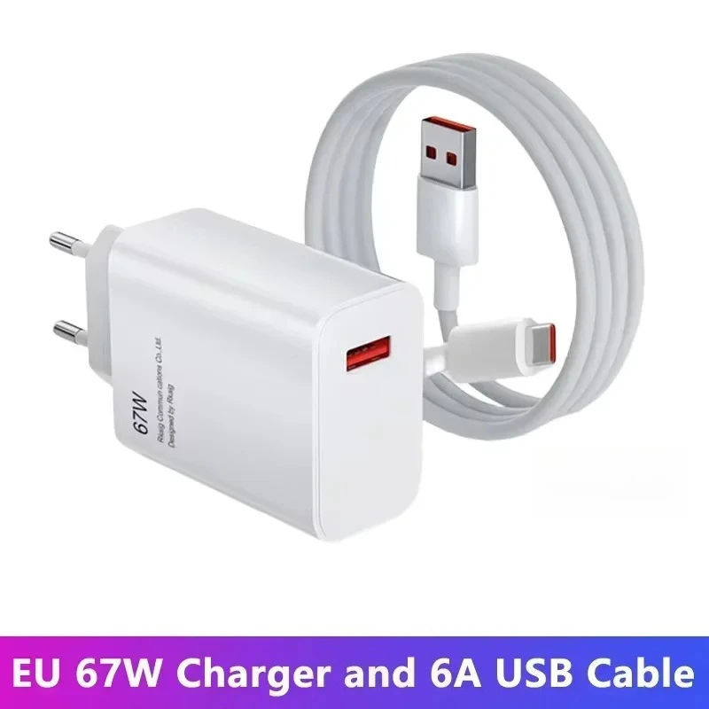 67W Usb Charger Wit…