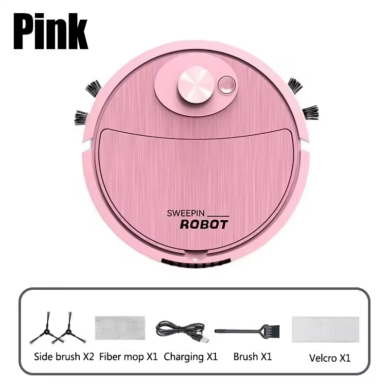 미니 청소 로봇 작동 모습