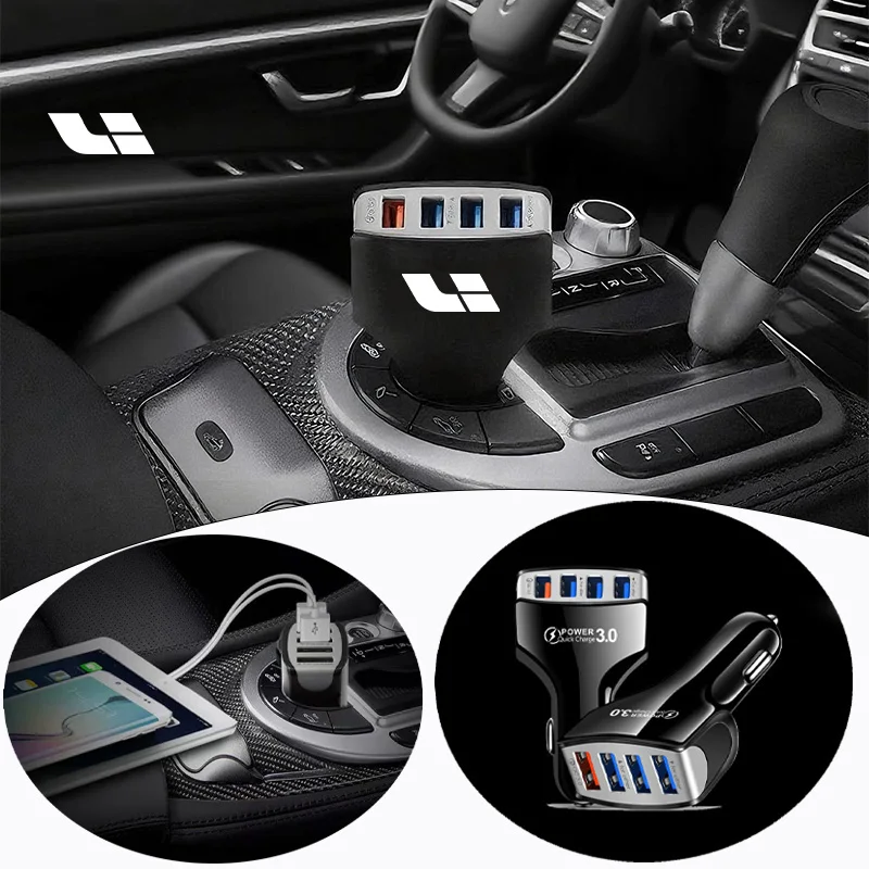 

Multi-functional USB Type C 35W Fast PD 4 In1 Electric Adapter Car Charger For Lixiang One Li L7 L8 L9 L9 Max 2022 2024 Auto