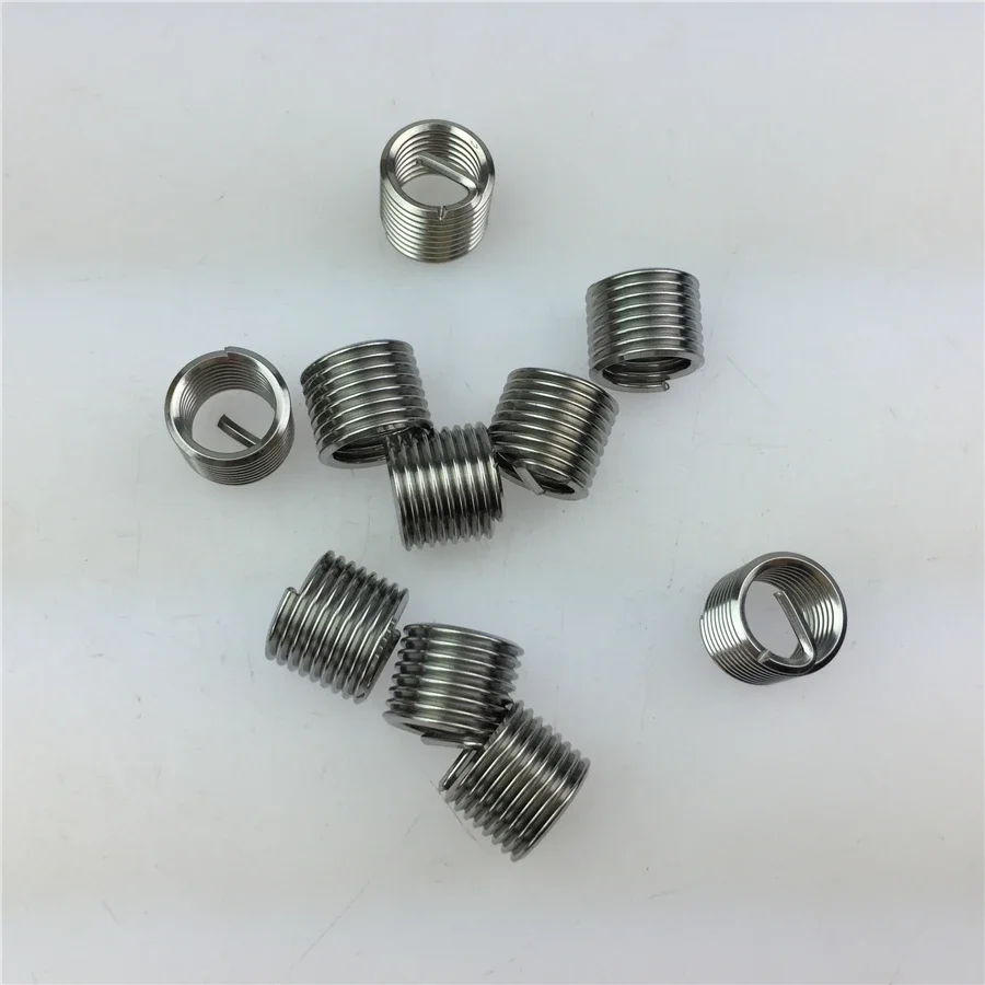 

STARPAD Repairing Parts Stainless Steel Wire Lopping Thread Threaded Sheathed Steel Sleeve Sleeve M12 * 1.75-1.5D