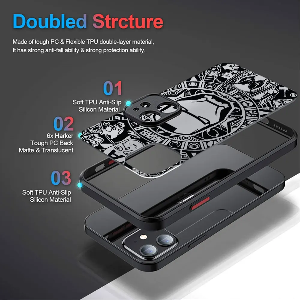 Marvel Spider Man Phone Case for Apple iPhone 15 SE 16 7 XS X XR 13 Pro Max 12 Mini 8 14 Plus 11 13 Soft Funda Cover image 3