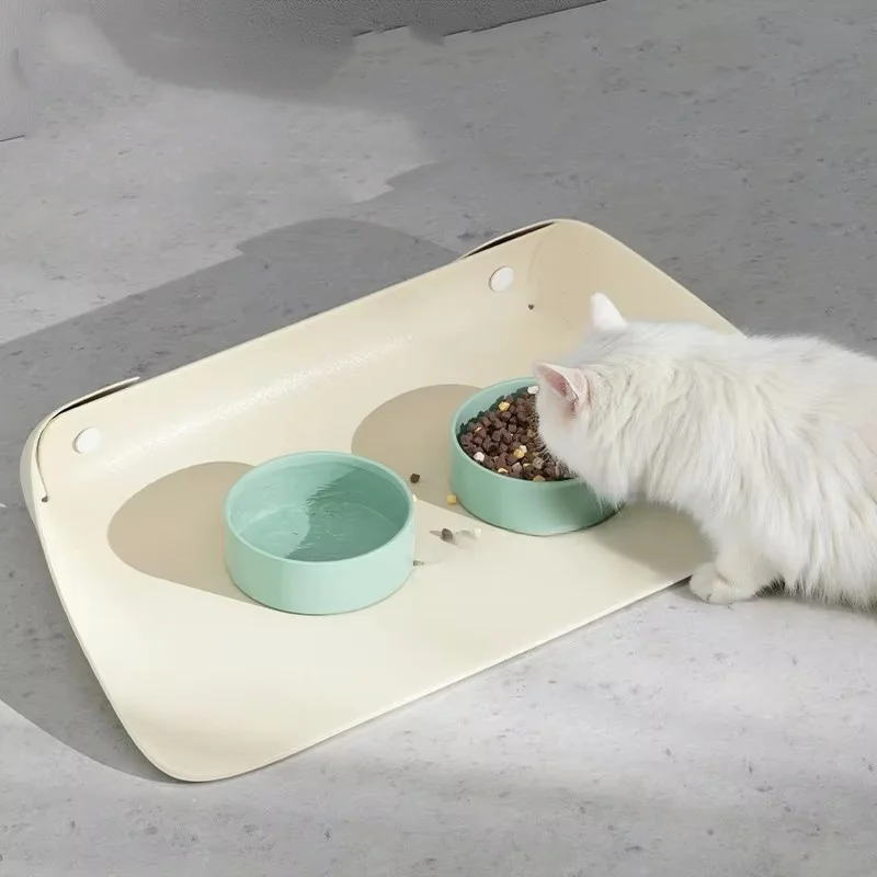 

Pet Feeding Mat, Cat And Dog Specific Feeding Mat, Anti Slip, Waterproof And Easy To Clean Pet Cat And Dog Feeding Dog Food Mat