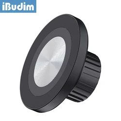 IBudim 마그네틱 베이스, 17mm 볼 헤드 자동차 핸드폰 스탠드 마운트 자석 자동차 휴대폰 거치대 액세서리, MagSafe와 호환