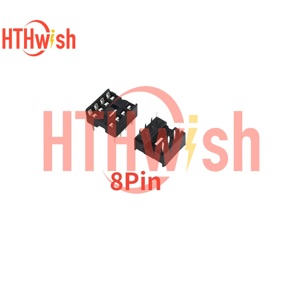 50pcs/lot IC Sockets DIP8 DIP14 DIP16 DIP18 DIP20 DIP28 pins Connector DIP Socket 8P 14P 16P 18P 20P 28P
