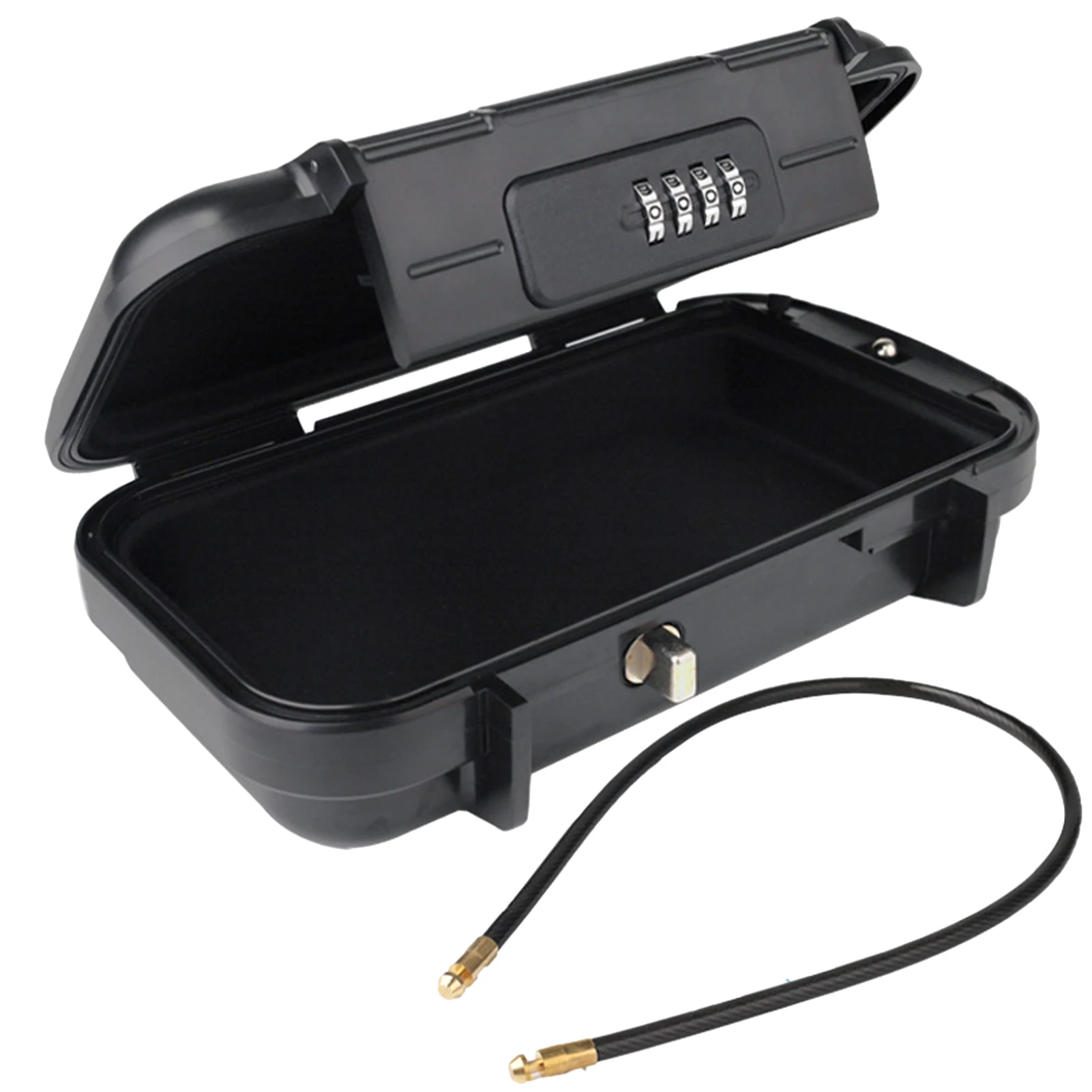 

Office No Keys Home Waterproof Lock Box Anti-theft Beach Travel Portable With Removable Chain Mobile Phones Cash Safe