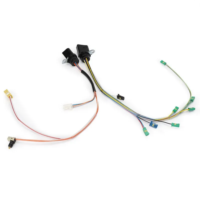 2PCS 09D927363G 09D927363F Car 6pins 14pins Transmission Valve Body Wiring Harness For Audi Q7 Porsche VW Touareg Auto Parts