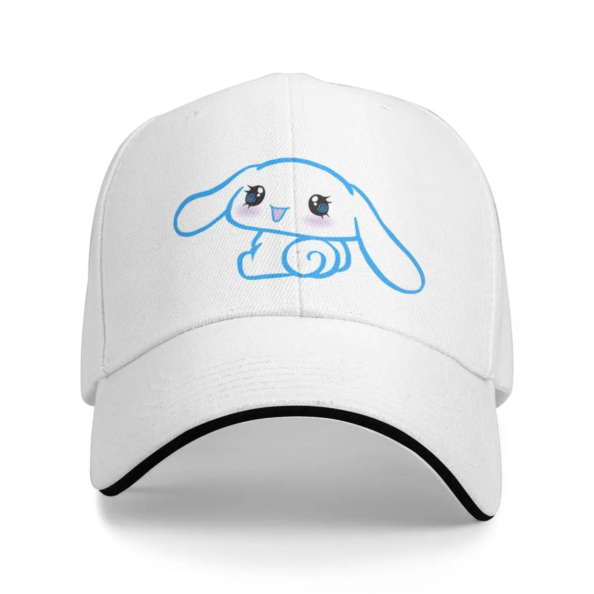 Gorra de béisbol con diseño de perro Cinnamoroll, gorro ajustable de verano para papá, camionero, novedad