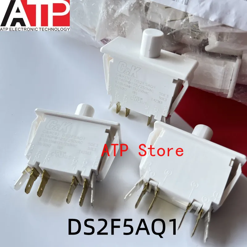 1PCS DS2F5AQ1 Reset button switch 6-pin 10A micro travel switch Integrated chip IC original inventory