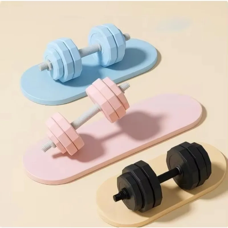 

Портативный розовый набор гантелей 40 кг для женщин, для фитнеса и домашнего спортзала