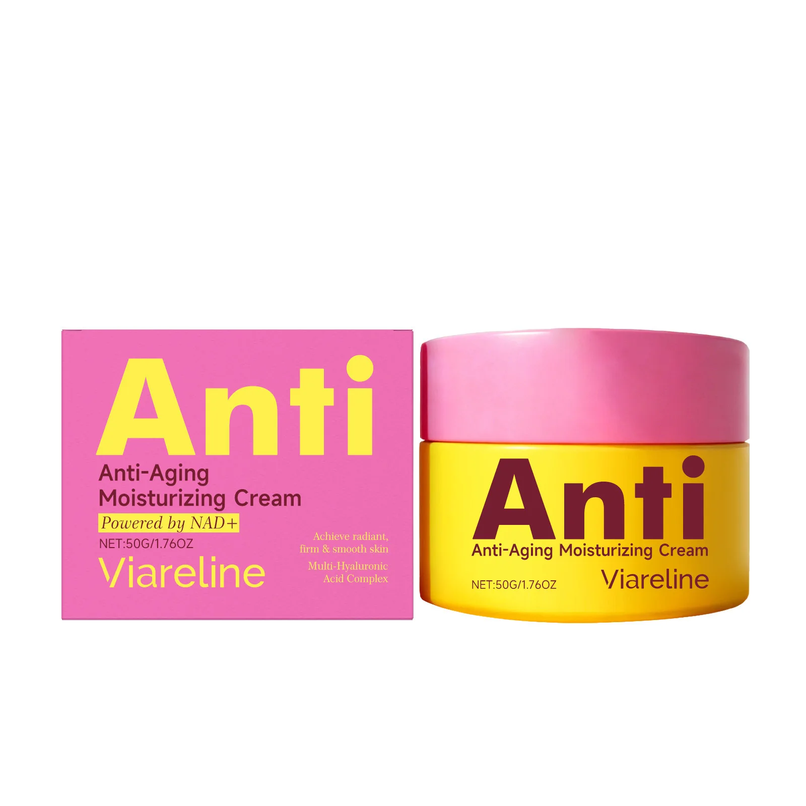VIARELINE Retinol Facial Moisturizing Cream Reduce Fine Lines Improve Roughness Suitable for All Skin Types Facial Firming Cream