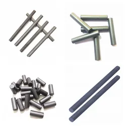 1PC Ferrite Core Core Rod Diameter 10mm Length 40/50/70/80/100/140/160/200mm Anti-interference Welding Ferrite Magnet Rod Bar