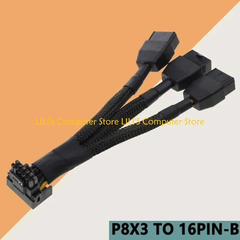 A52B PCIe 5.0 16pin (12+4p) a 3x8pin 4x8pin Cable extensión potencia GPU RTX4090