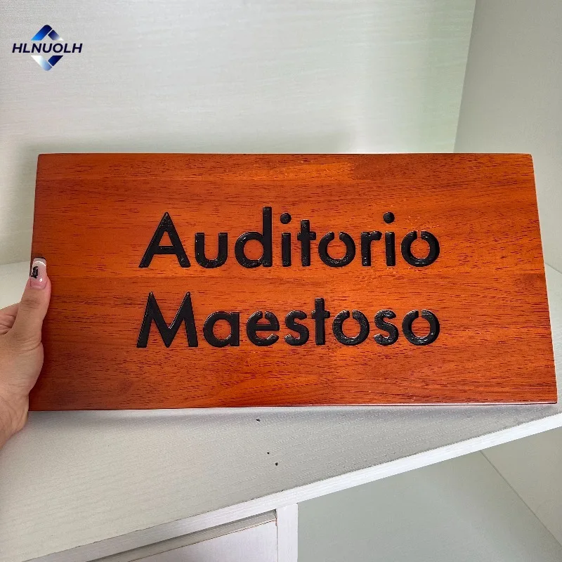 

Personalized Door Plates Cuatom Wooden House Signs Apartment Address Family Name Plaques Cuatom House Number Hebrew Home Decor