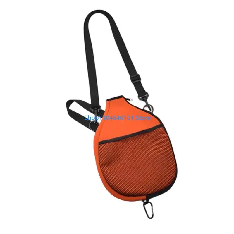 Portable Pickleballs Gear Carry Bag Case with Adjustable Shoulder Belt Tear Resistant For Field Training