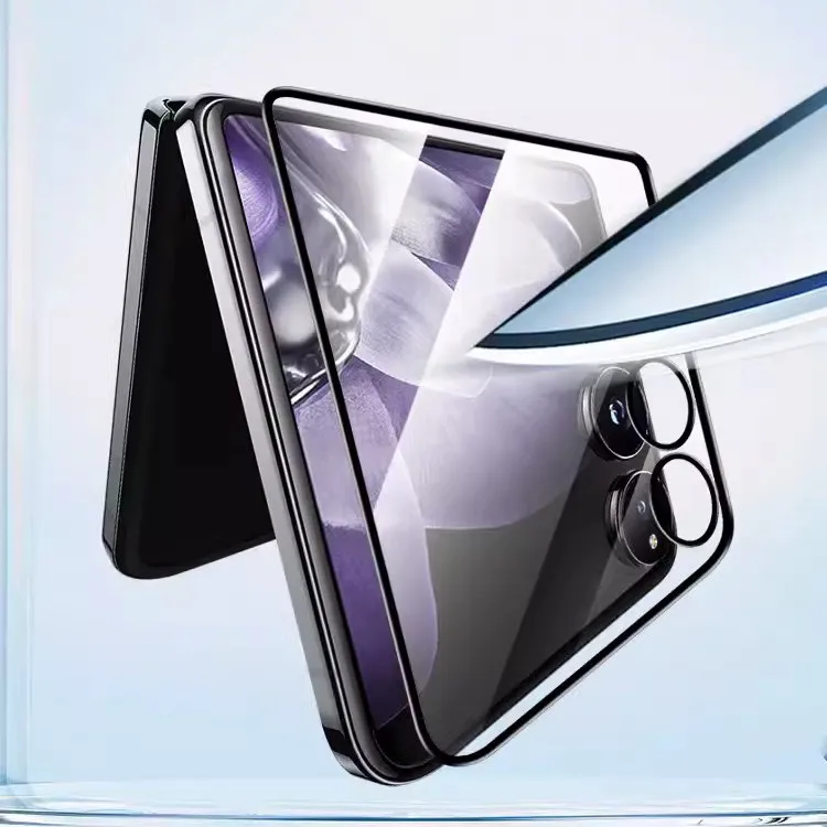 Full Cover HD Tempered Film For Xiaomi Mix Flip Outter Screen Protector Anti-scratch Wear-resistant Protective Glass