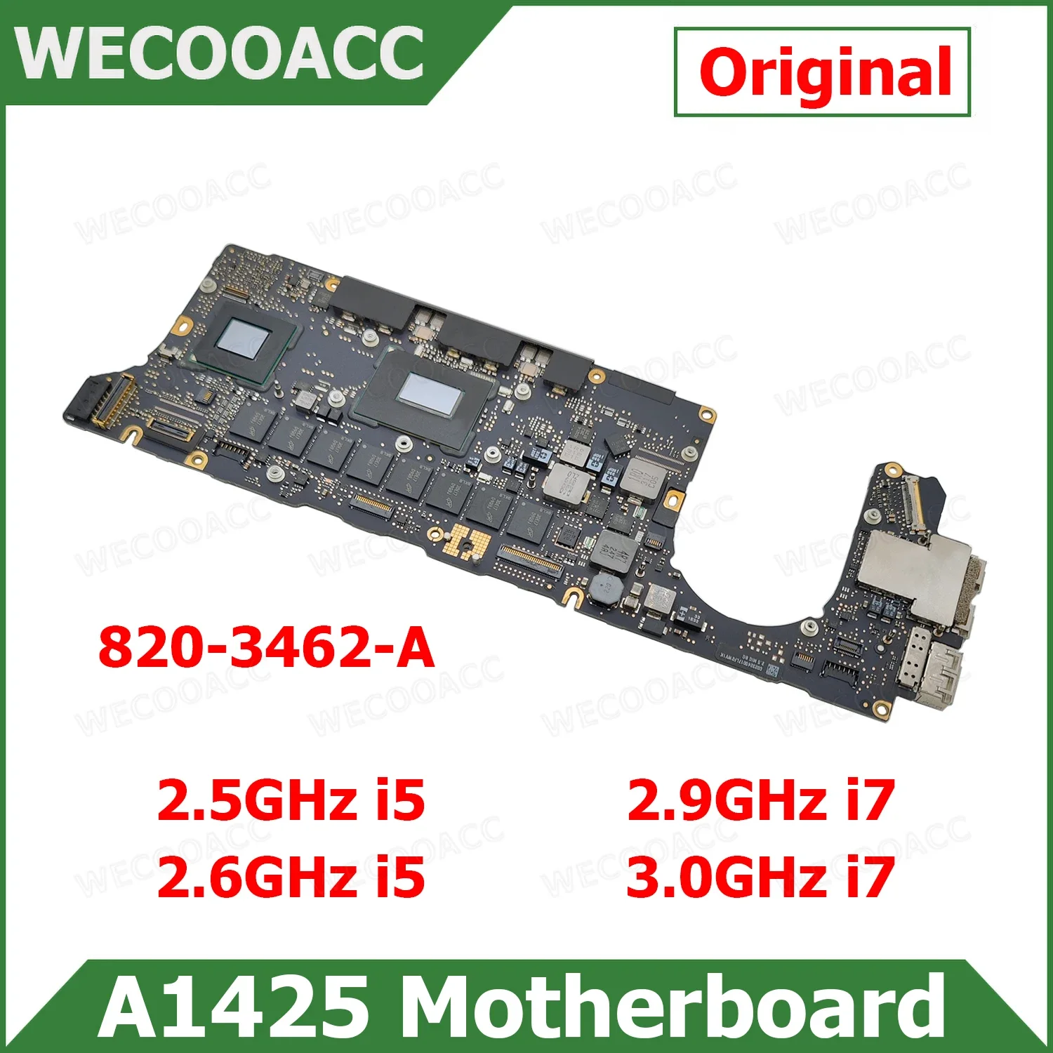 A1425 Motherboard 820-3462-A i5 i7 8GB For Macbook Pro Retina 13