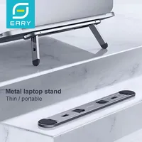 Eary Portable Laptop Stand For MacBook Foldable Tablet Holder Notebook Riser for Desk Support Air Pro Stand Ventilated Cooling