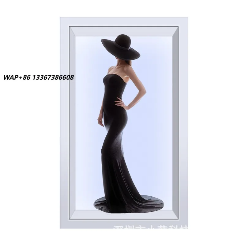 Rongfengyuan 32-inch Transparent LCD/OLED 3D Display Cabinet with CE RoHS Certification for Supermarket/Airport Use Manufacturer