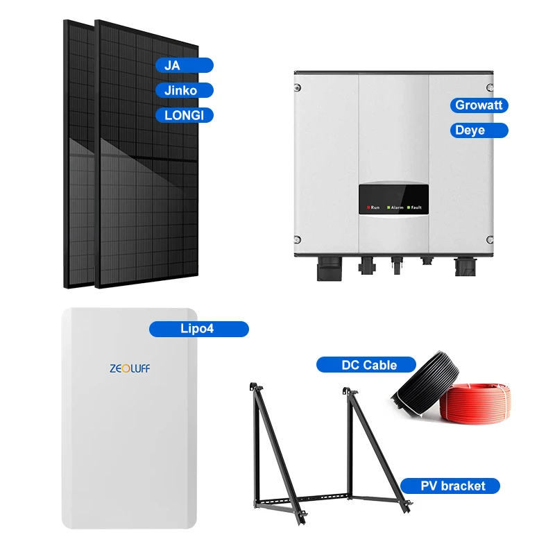 Plug And Play Solar SystemBalcony Solar MicroinverterSolaranla Mit Speicher Set MPPT Controller Lithium Ion Battery Polycrystall