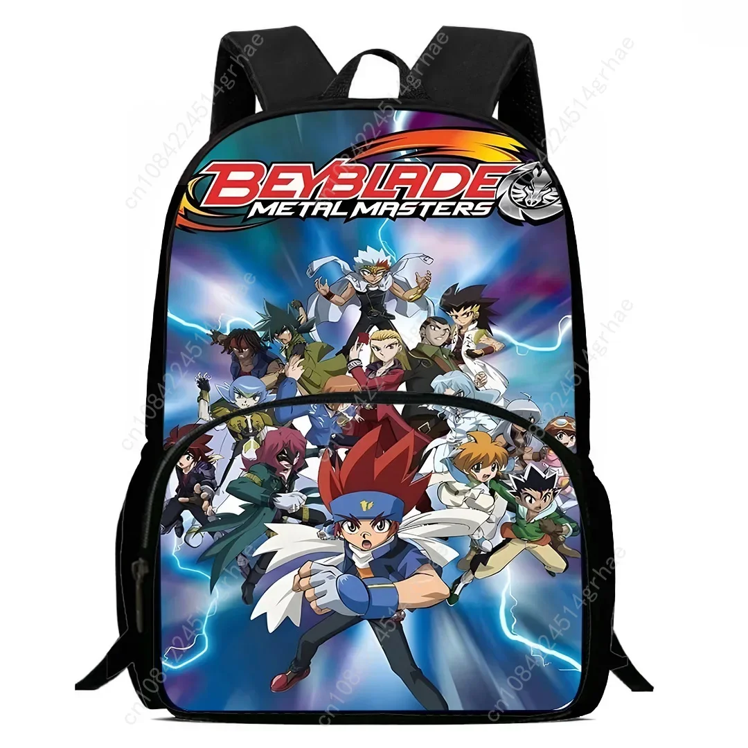 Kids Backpacks Anime Beyblades Boys and Girls Student Birthday Gift Child School Bags Large Capacity Camping Durable Rucksack