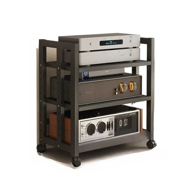 Power amplifier rack Multi-layer household adjustable bile machine bracket Audio tripod