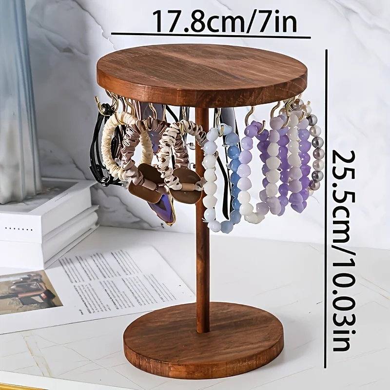 Solid Wood Bracelet Display Stand