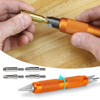 Case Prep Multitool, Case Chamfer Deburring Hand Tools Primer Pocket Cleaners Reamers For Reloading For Removing Crimps