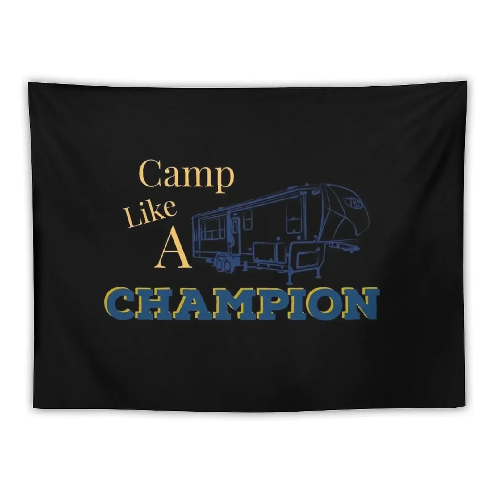 

Camp Like A Champion Tapestry Decoration For Rooms Wallpaper Room Aesthetic Tapestry