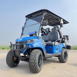 Off Road golf Carts Electric Street Legal 4 Wheel Drive Electric Golf Cart with Electric Power 4 Seater Golf Cart