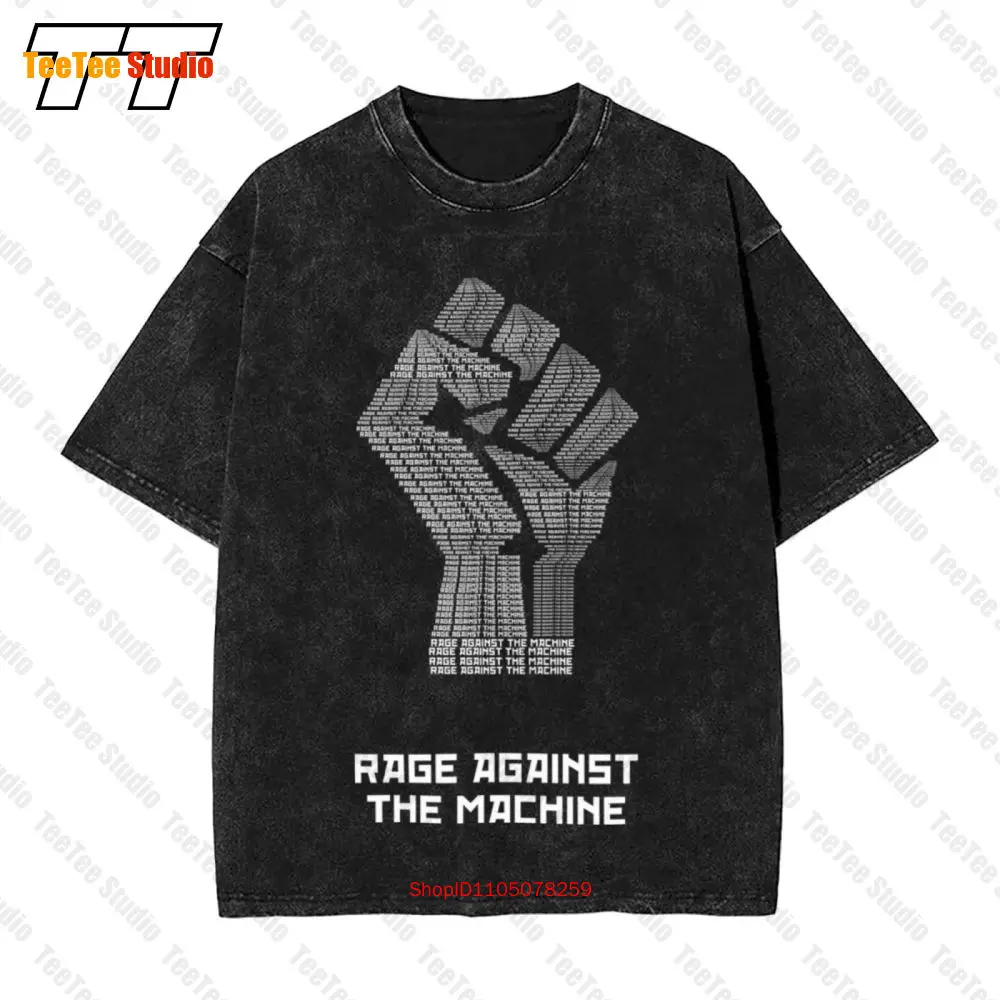 Rock Band Rage Against The Machine Ratm Zack De La Rocha Tim Commerford  Oversized T-Shirt P7QP